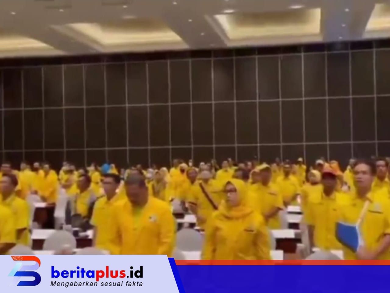 Kader Partai Golkar DPD Gresik saat acara di Hotel Aston