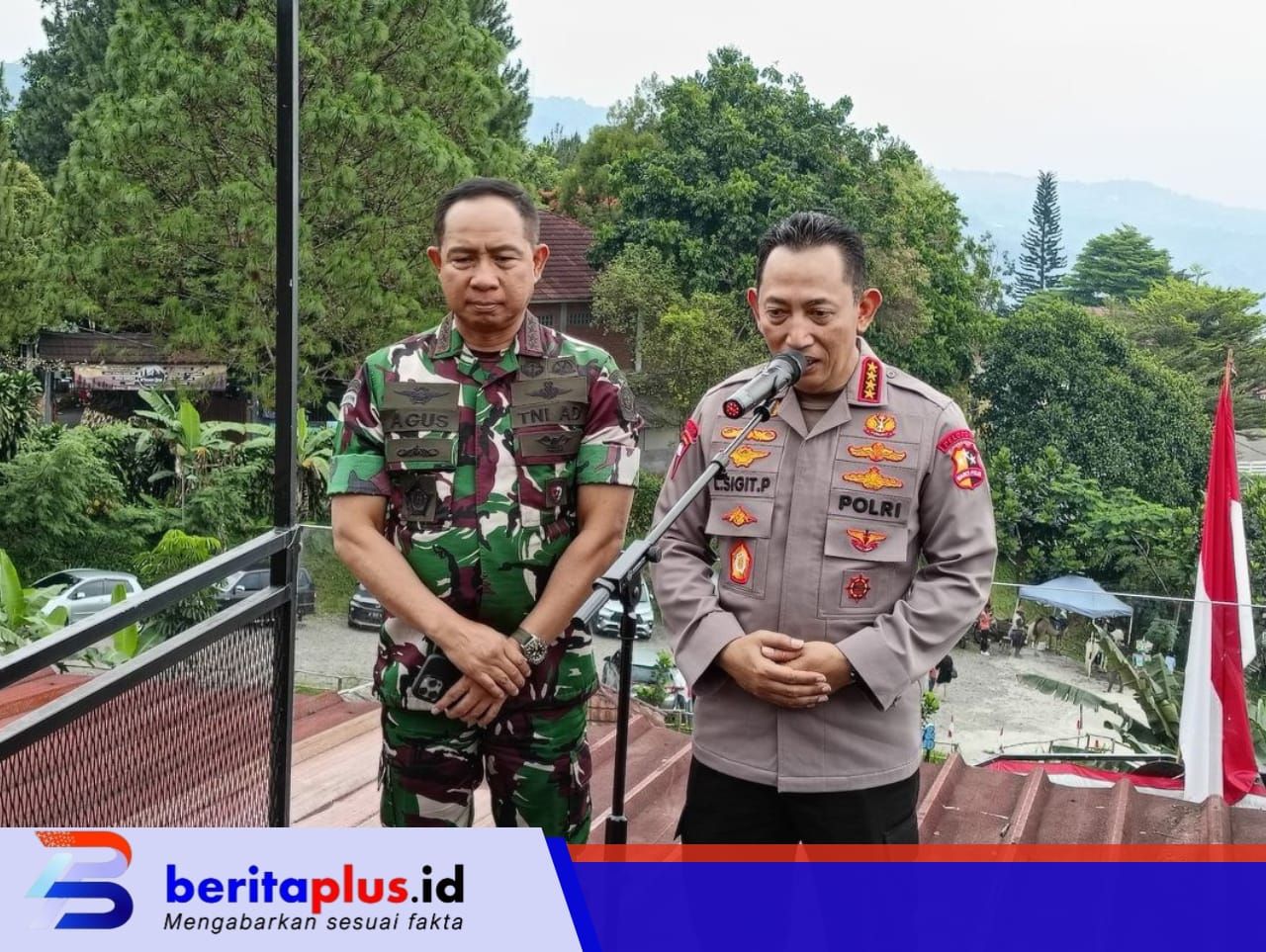 Panglima TNI dan Kapolri