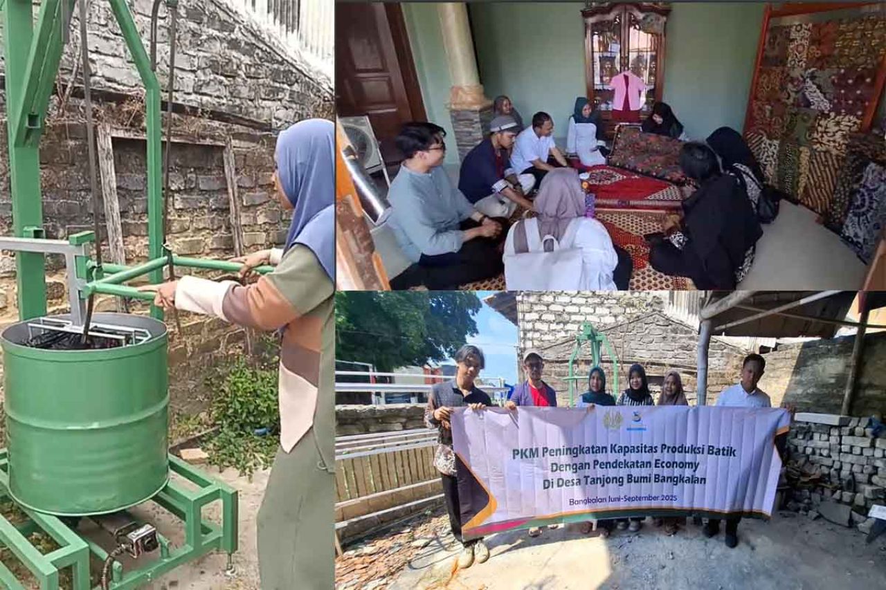 Serah terima alat sekaligus pelatihan penggunaan Teknologi Tepat Guna oleh Unesa di Desa Paseseh