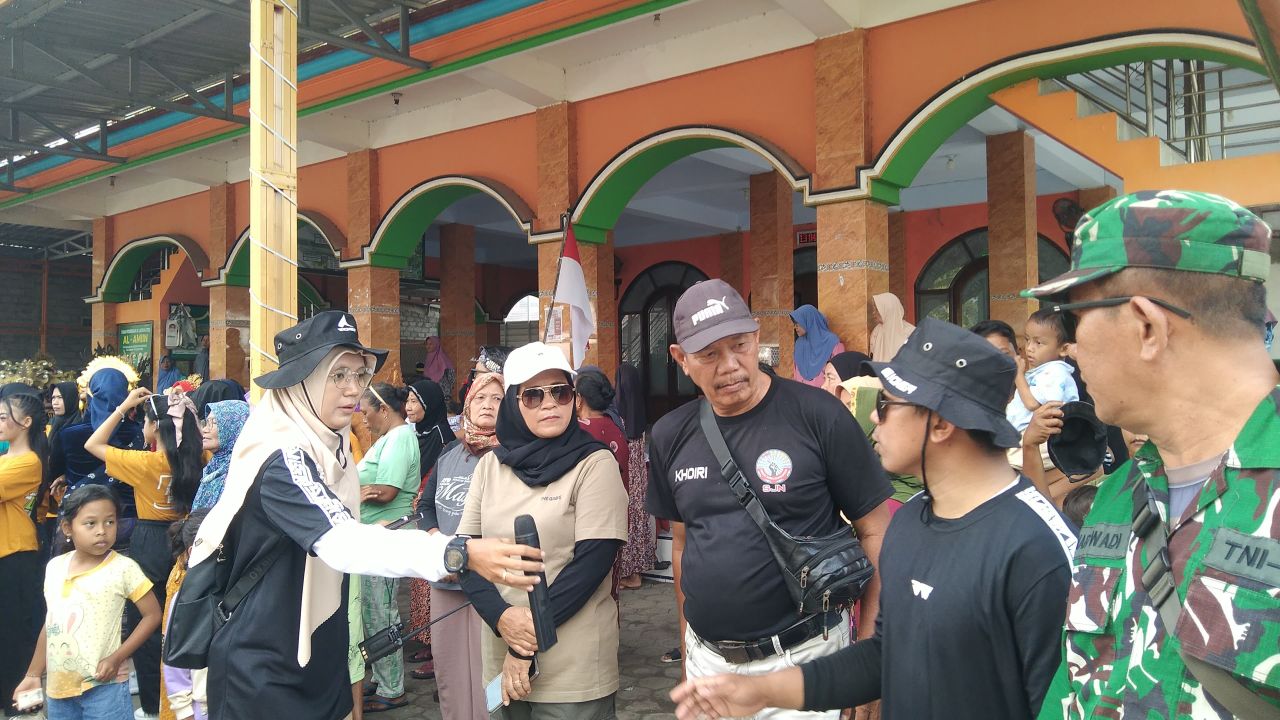 Ribuan Warga Desa Balongsari Tumpah Ruah Sambut Acara Karnaval HUT RI Ke 80 Tahun