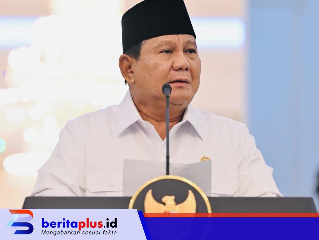 Presiden Prabowo: Aspirasi Damai Dihormati, Anarki Ditindak Tegas
