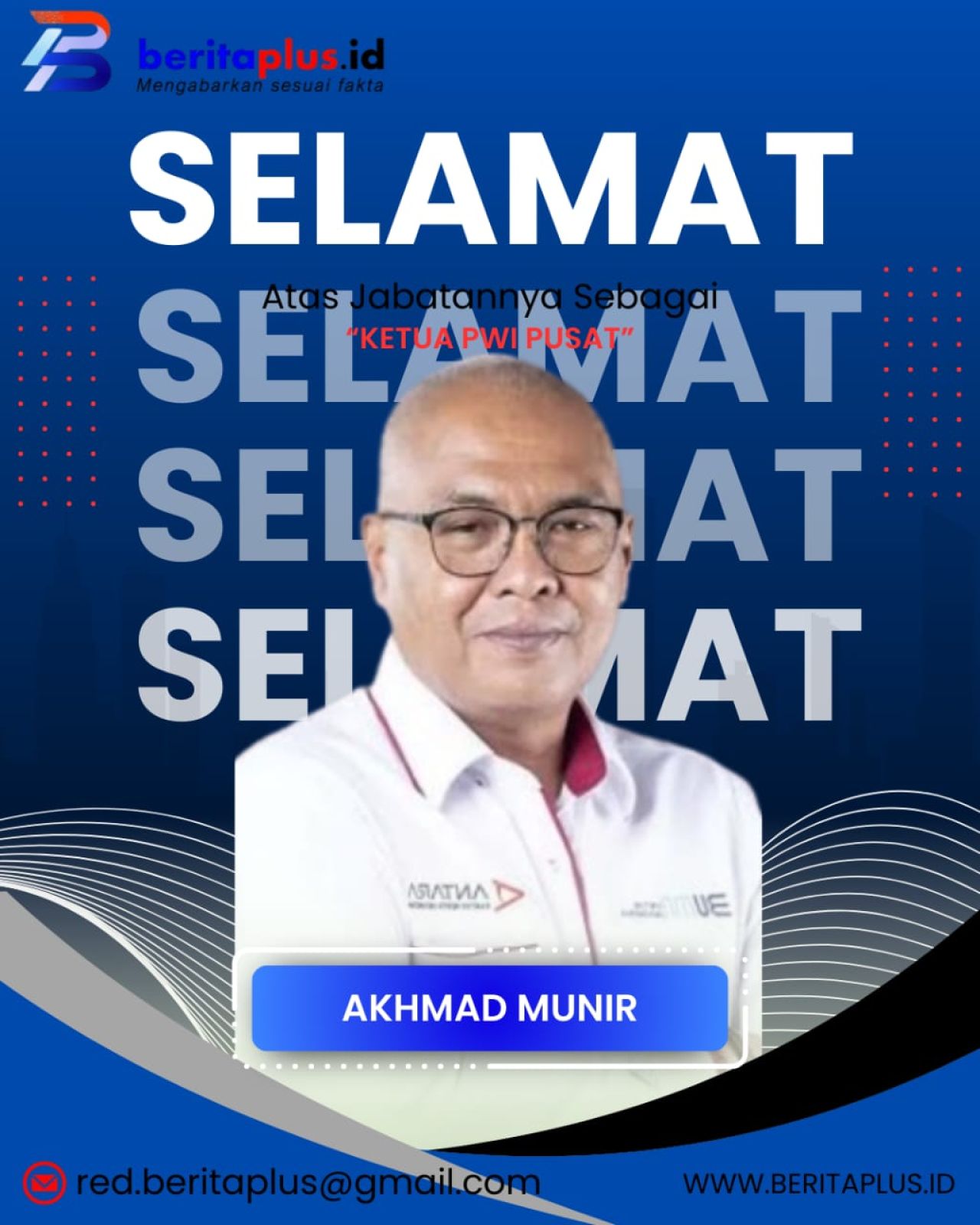 Akhmad Munir, Wartawan Senior Asal Jawa Timur Terpilih Jadi Ketua Umum PWI Pusat 2025–2030