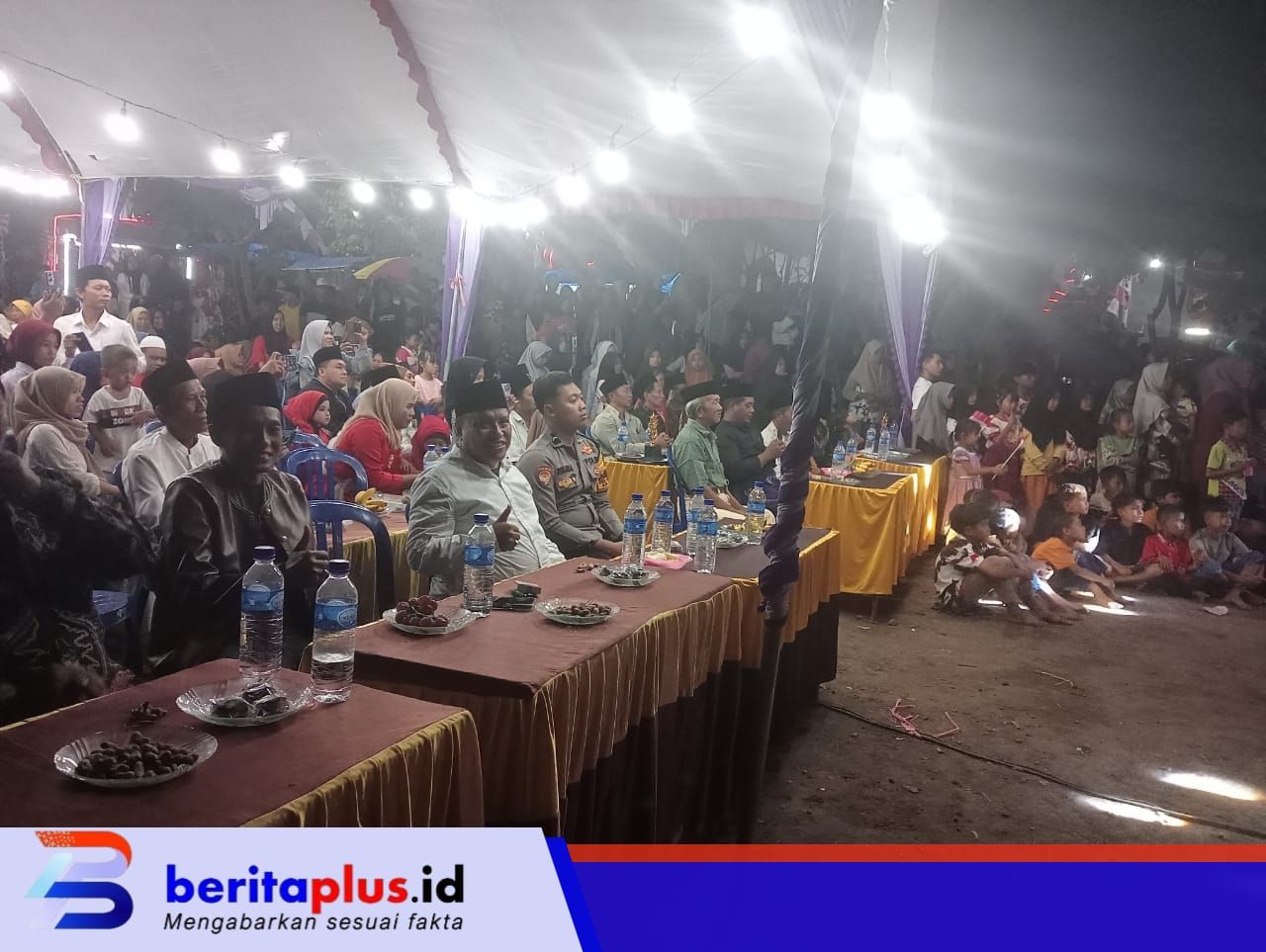 Resepsi HUT RI ke-80 di Glisgis Meriah, DPRD dan Camat Sampang Hadir