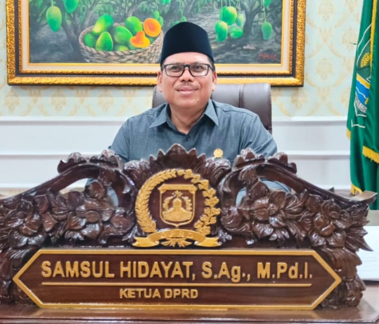 Samsul Hidayat Ketua DPRD Kabupaten Pasuruan