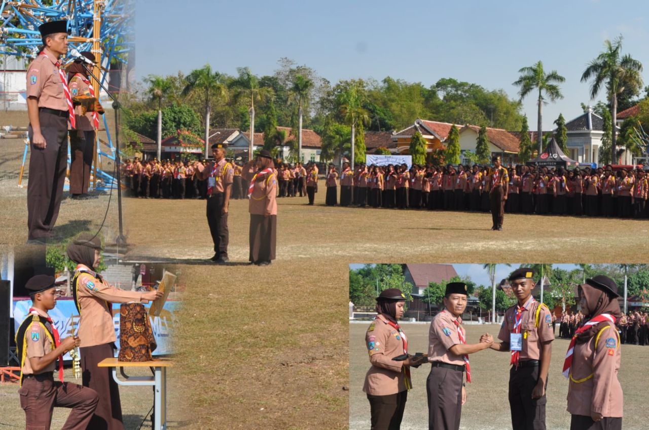 Dr. Sasmito Pribadi Membuka Penerimaan Tamu Ambalan Pramuka : Pengalaman Berharga Siswa Kelas X