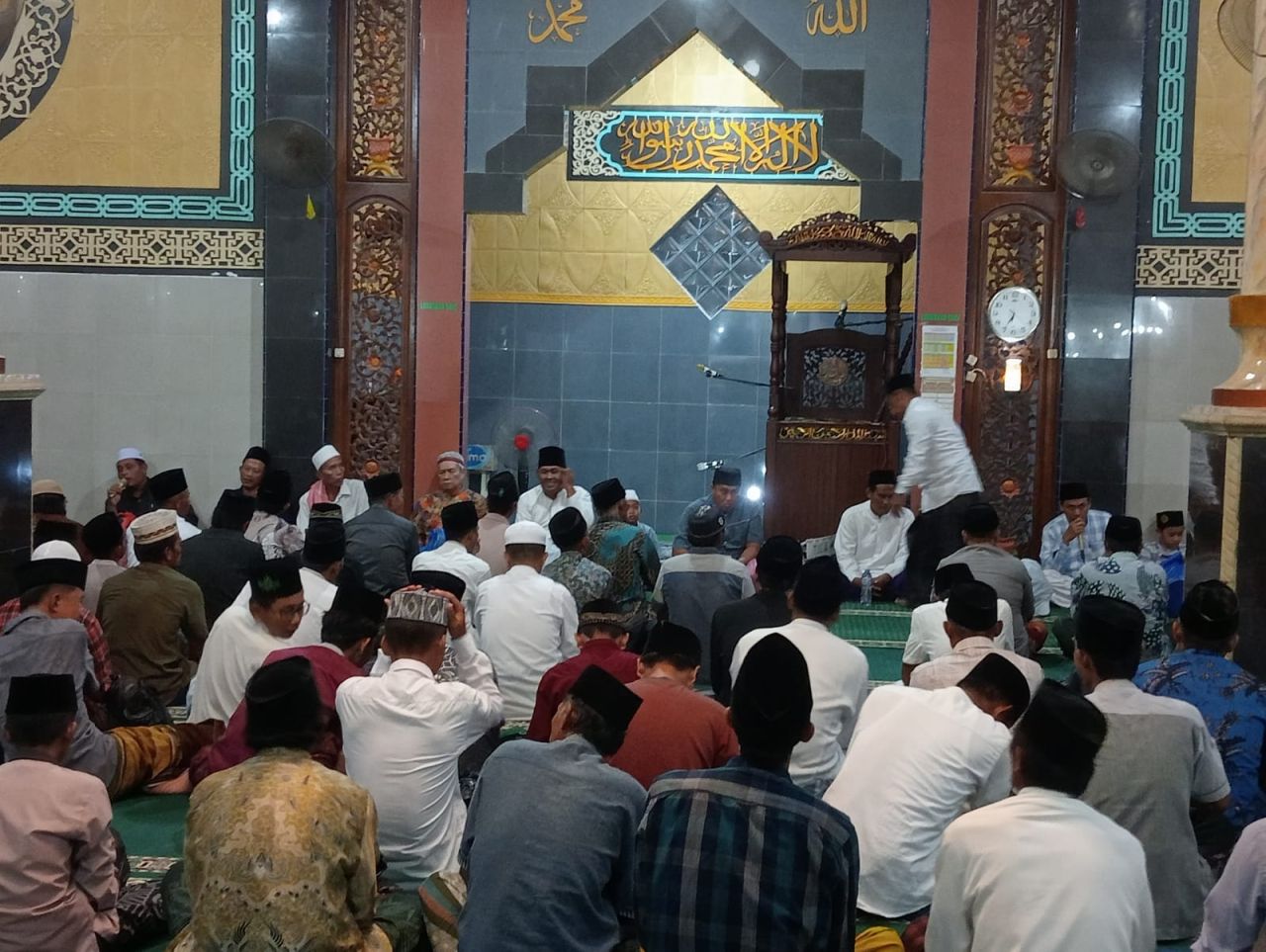 Lantunan Sholawat Bergema, Maulid Nabi Muhammad SAW di Masjid Al-Ijabah Berlangsung Khidmat