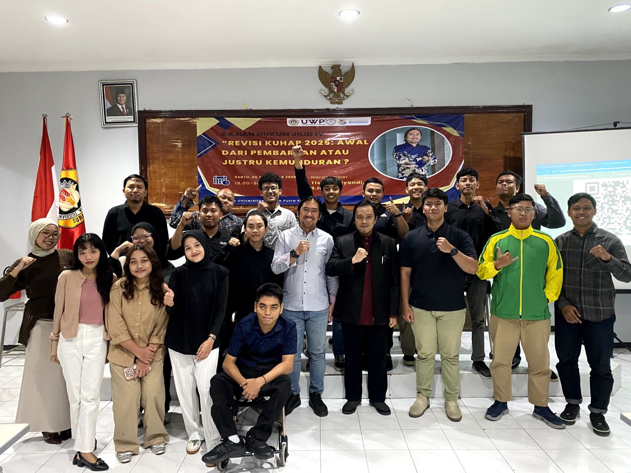BEM FH UWP Gelar Kajian Hukum RUU KUHAP 2025