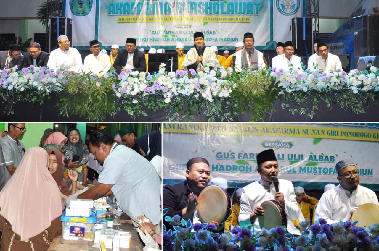 Semarak Akafarma Bersholawat Dies Natalis Akafarma ke-29