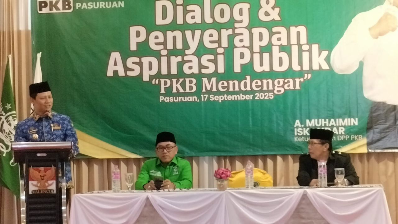 Nawawi, Wakil Walikota Pasuruan saat kopdar bersama DPC PKB Kota Pasuruan