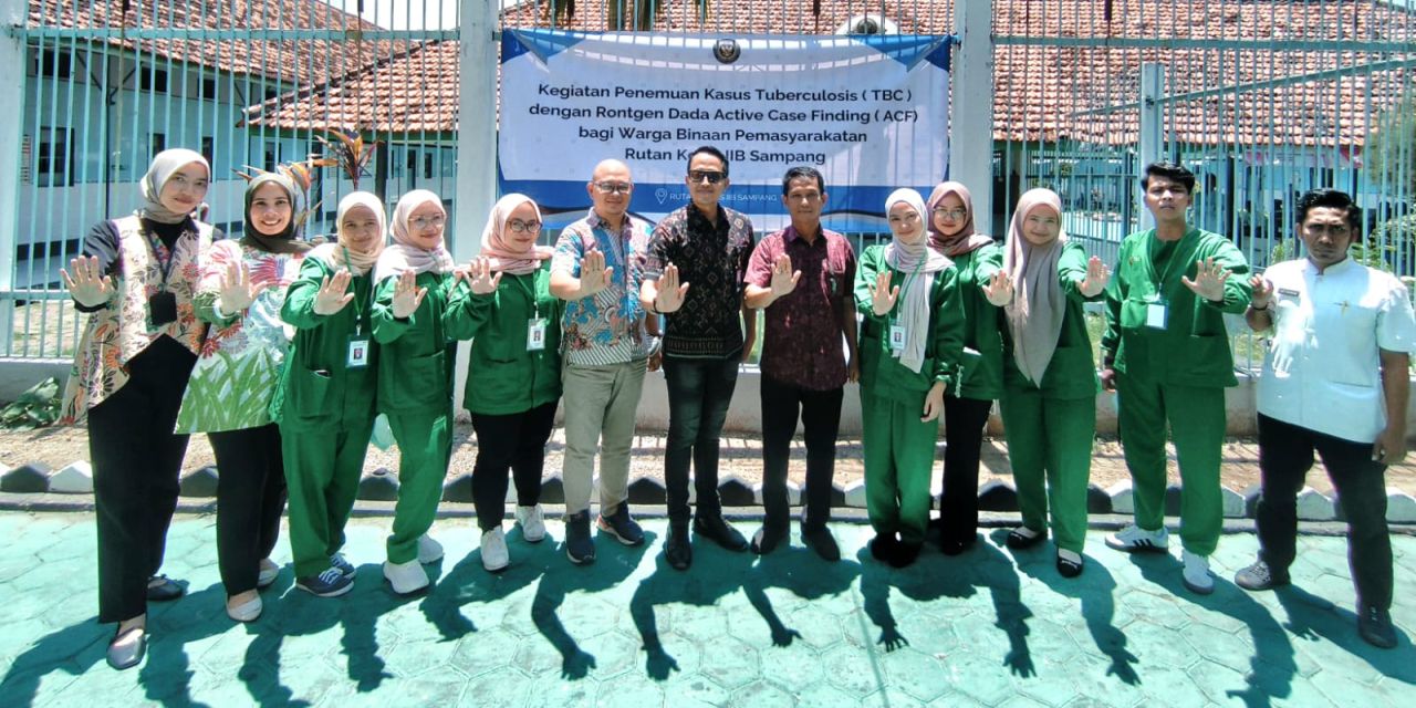 Rutan Sampang Gelar Skrinning TBC bagi 342 Warga Binaan