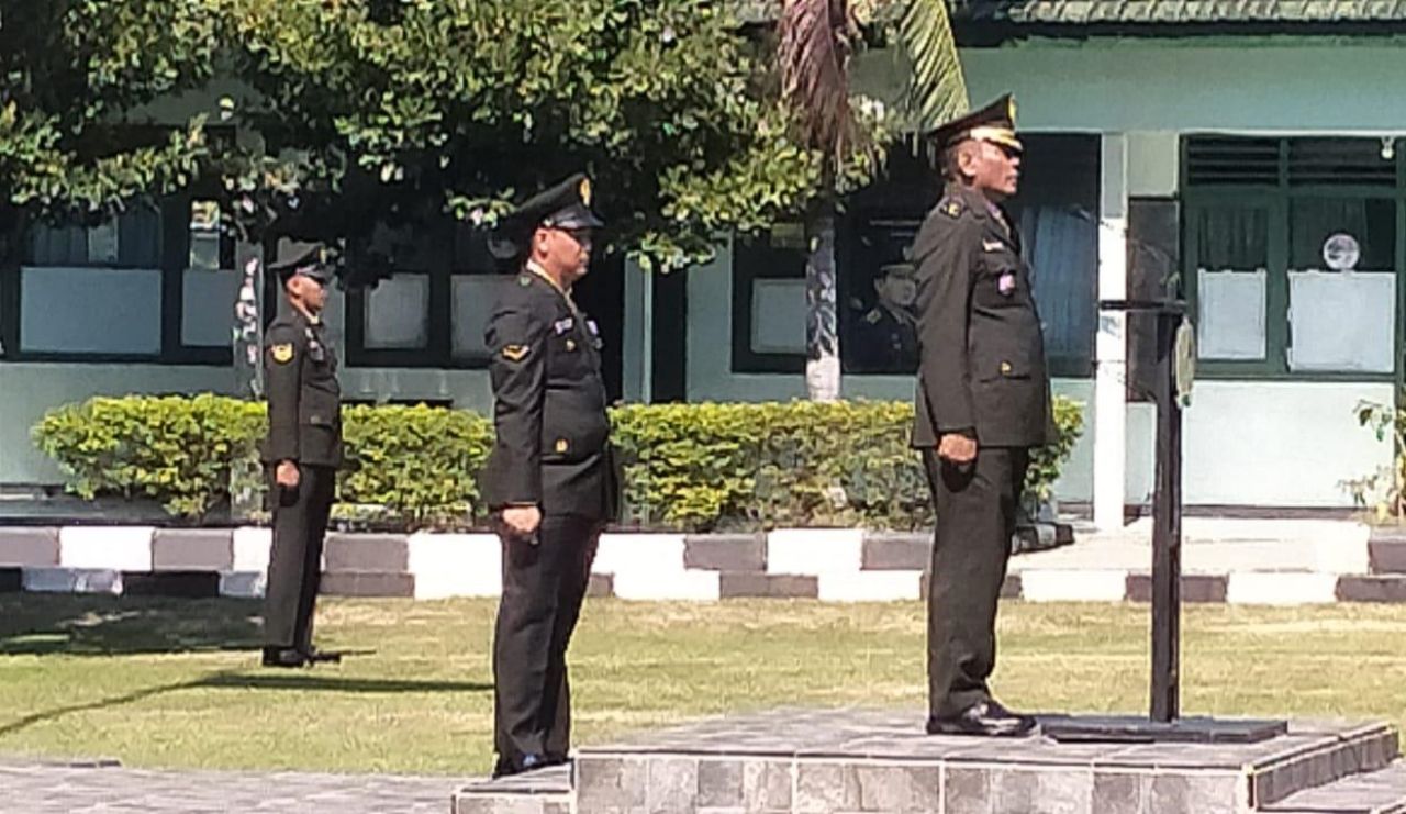 Kodim 0828/Sampang Gelar Upacara HUT ke-80 TNI dengan Khidmat