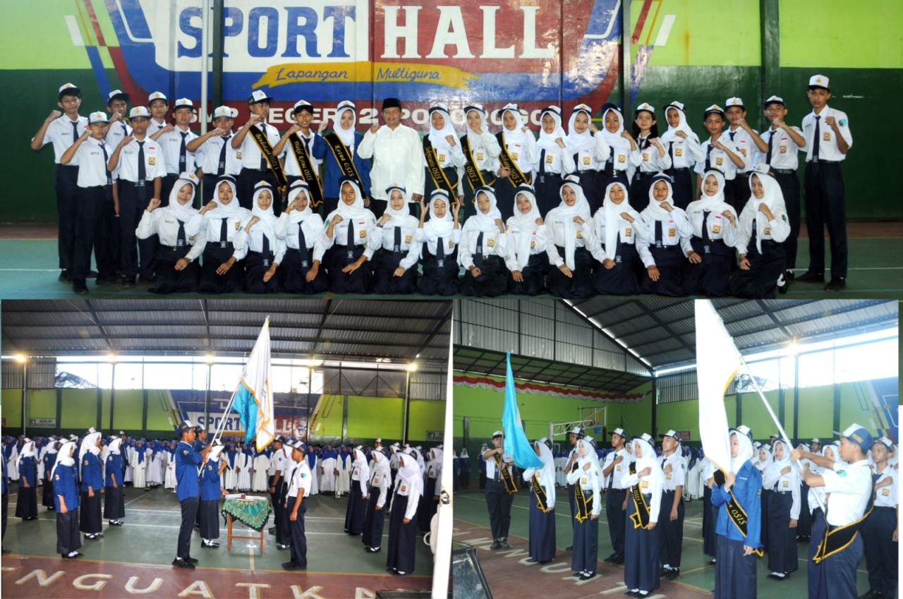 Pengurus OSIS SMPN 2 Ponorogo Resmi Dilantik Imam Saifudin