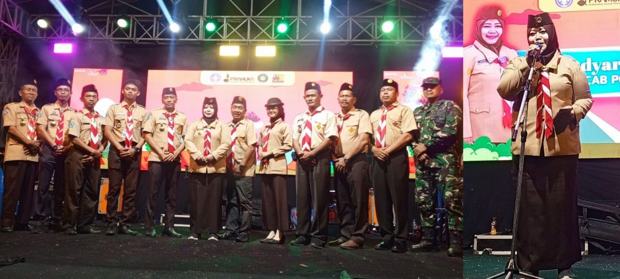 Meriah Penutupan Raimuna ke-VIII 2025 Wakil Bupati Turut Semangati Peserta