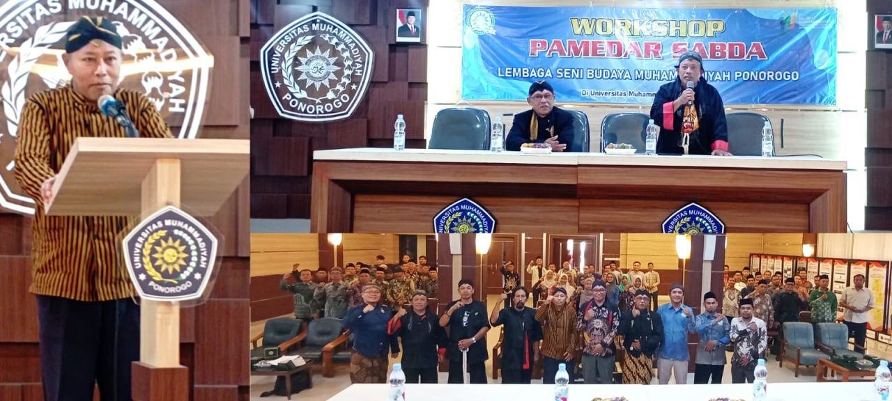 Uri –Uri Seni Budaya Jawa LSB PDM Ponorogo Gelar Workshop Pamedhar Sabda