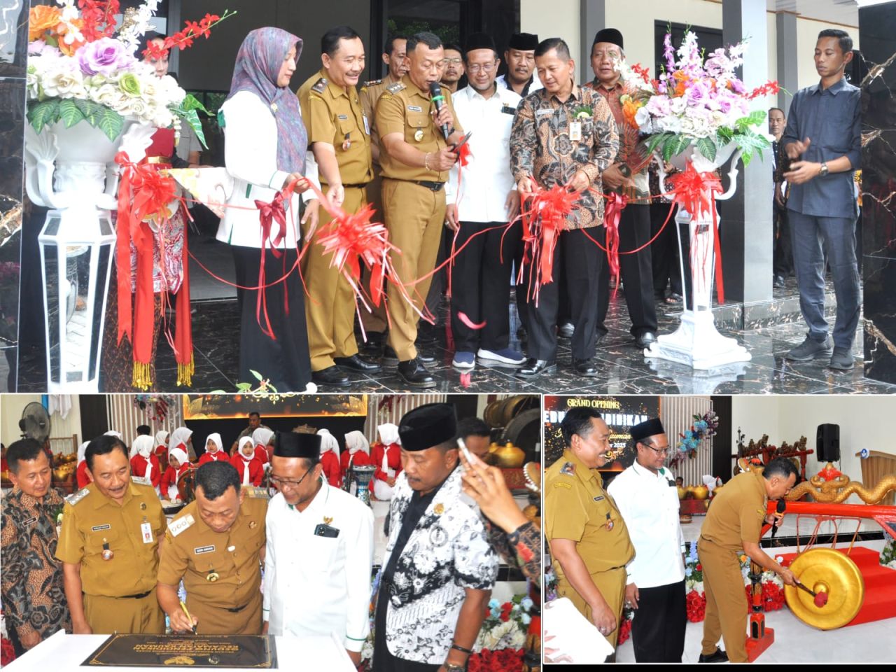 Bupati Sugiri Resmikan Gedung Pendidikan Kecamatan Kauman