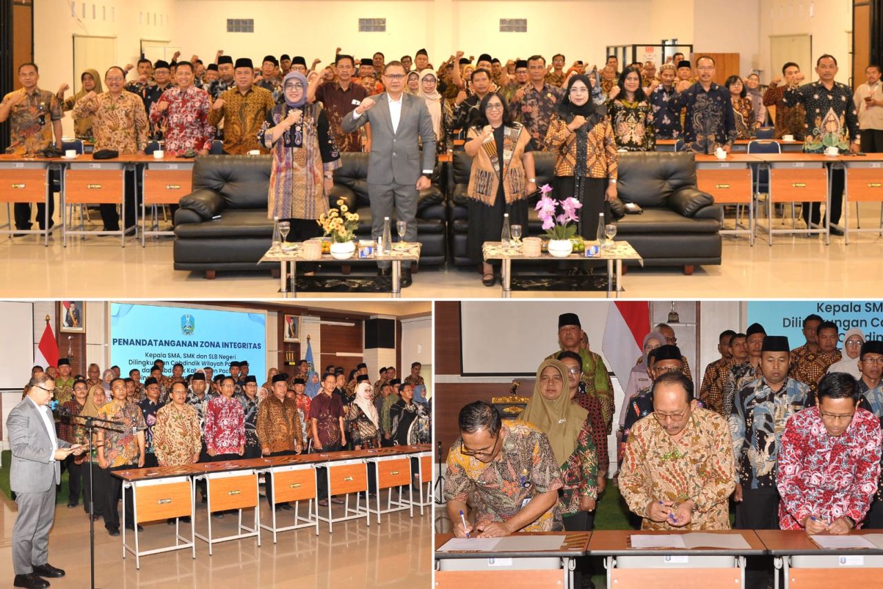 Kadis Jawa Timur Canangkan Zona Integritas Dorong Sekolah Bersih dan Bebas Korupsi