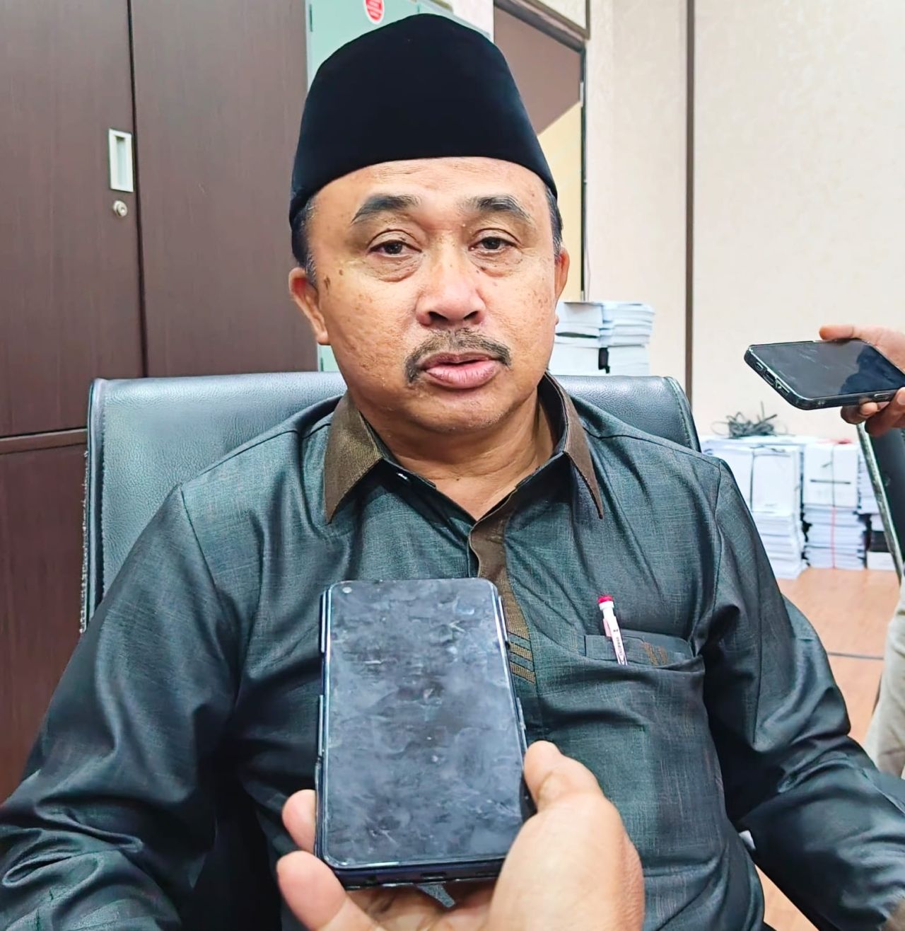 Sugiyanto Ketua Pansus DPRD Kabupaten Pasuruan terkait pembangunan real estate di lereng gunung Arjuna-Welirang