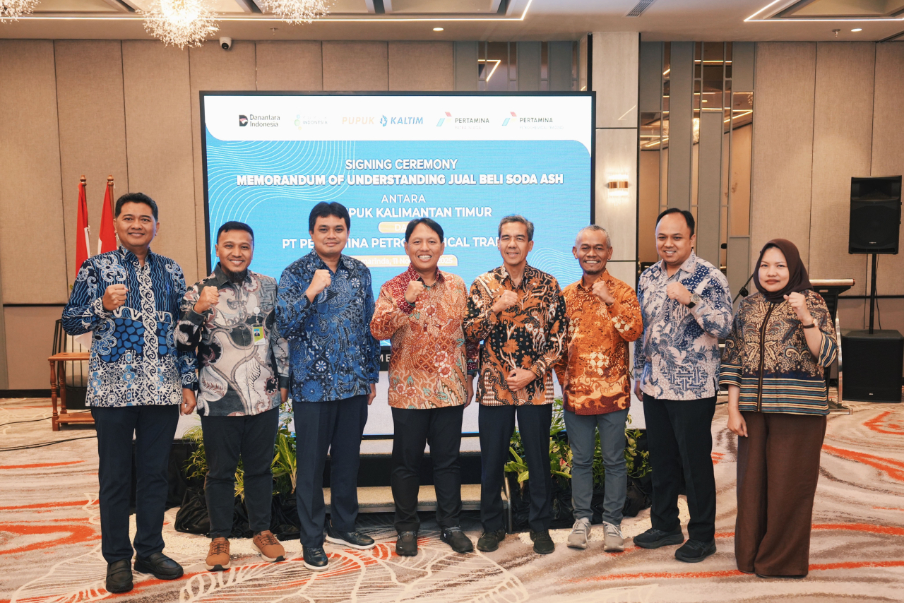Kolaborasi PPT–Pupuk Kaltim Wujudkan Kedaulatan Industri Soda Ash Indonesia
