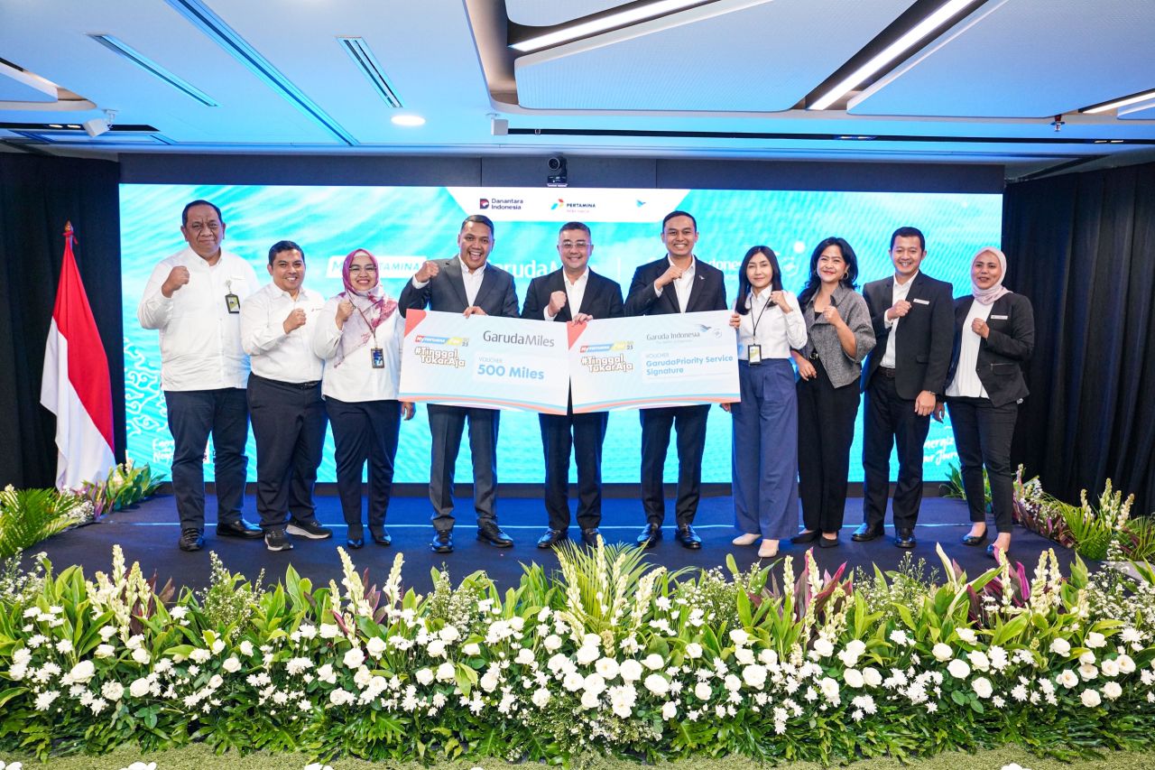 Poin MyPertamina Kini Bisa Ditukar GarudaMiles dan Layanan GPS Signature