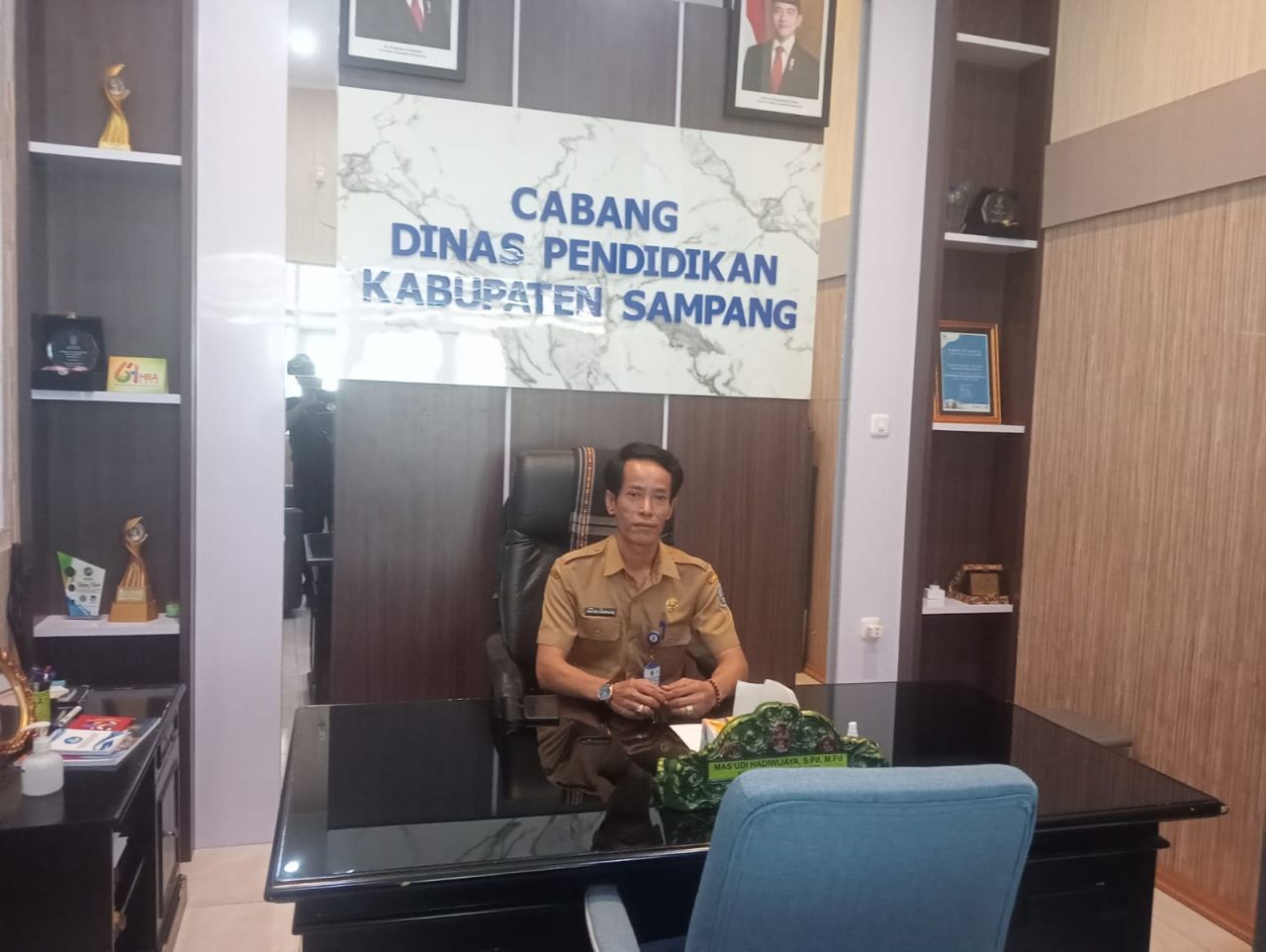 Kacabdin Sampang Dorong Masyarakat Dukung Wajib Belajar 13 Tahun, Pastikan Tak Ada Anak Putus Sekolah