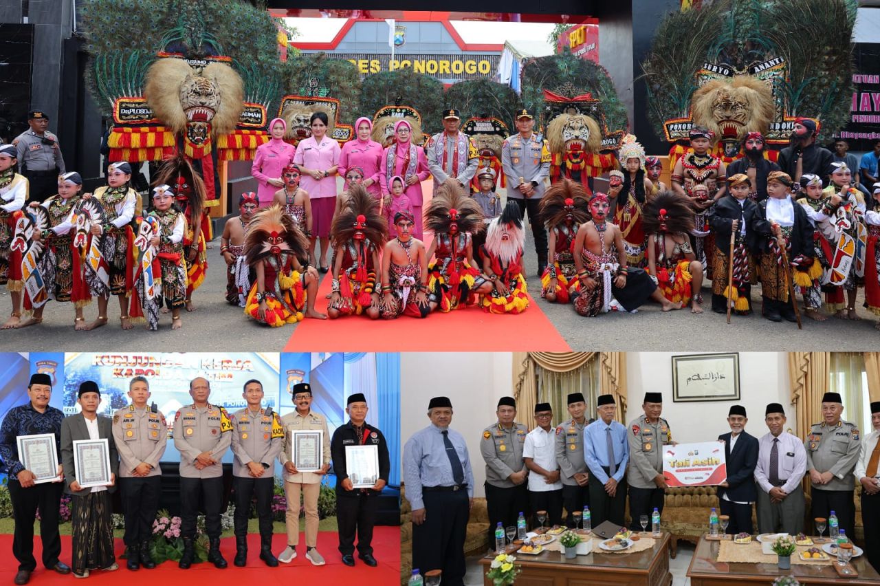 Kapolda Jatim Lakukan KunKer ke Ponorogo, Perkuat Sinergi dan Penguatan Pelayanan Publik