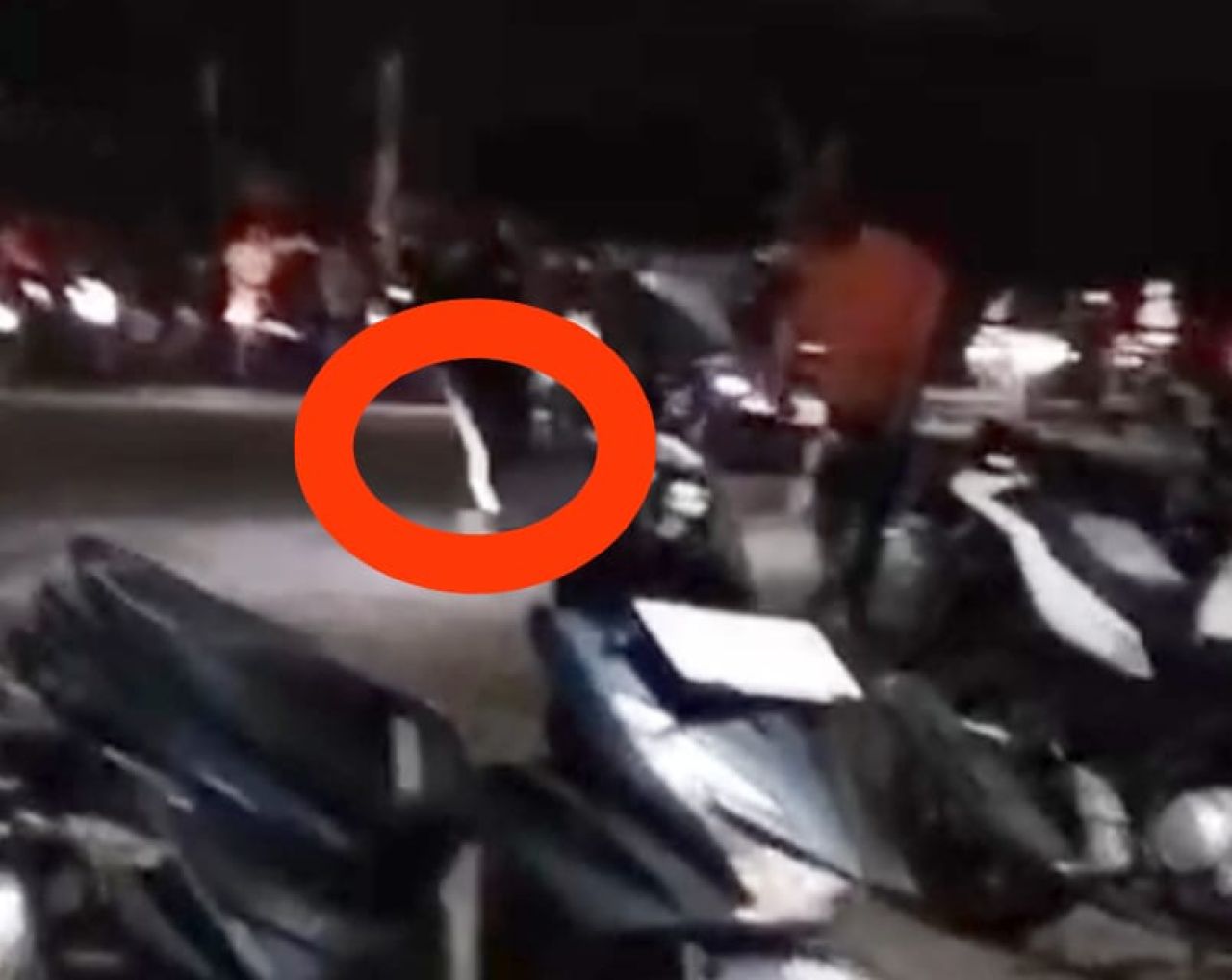 Video tawuran antar pemuda di area ruko Meico, Pandaan viral di Medsos