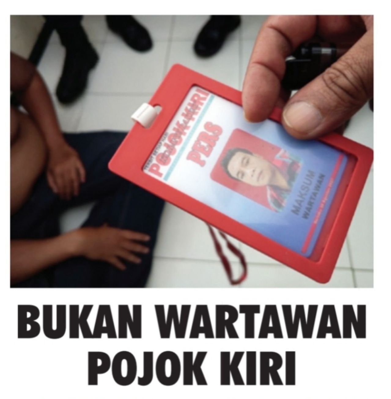 Pelaku copet yang menyaru wartawan di HUT Tulungagung ternyata memakai kartu pers PALSU berlogo Pojok Kiri.