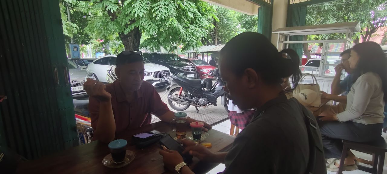 Sekjen Ormas KORAK, Syueb saat ditemui wartawan beritaplus.id (ist)