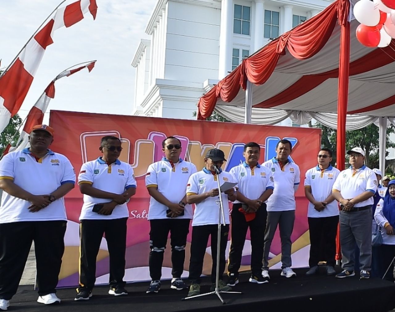 Kepala Inspektorat Kabupaten Pasuruan, Rahmat Syarifuddin memberikan sambutan diacara lain