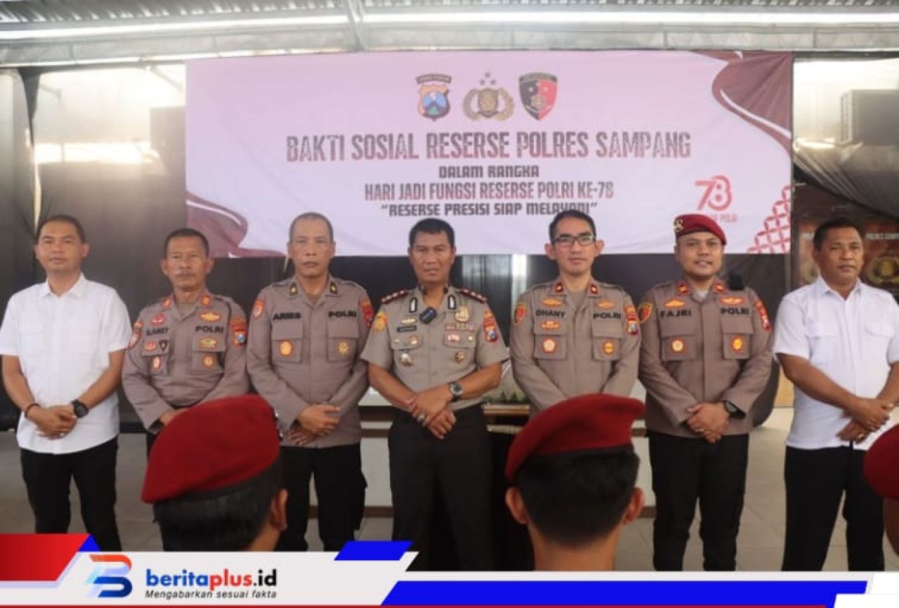 Polres Sampang Rayakan Hari Reserse ke-78 dengan Santunan untuk Anak Yatim