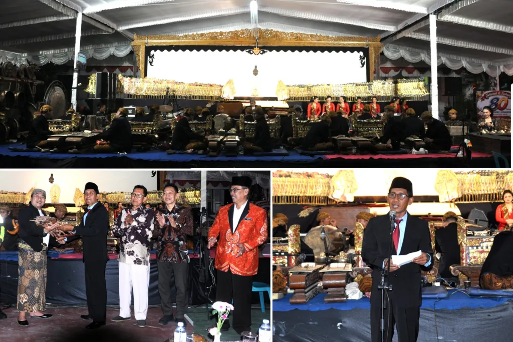 Puncak Perayaan Delapan Dekade HUT ke-80 SMPN 1 Ponorogo, Menggelar Wayang Kulit 