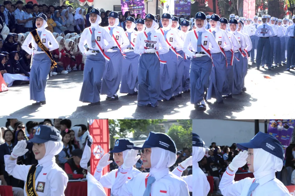 SMA Muhipo Ponorogo Raih Juara 3 Terbaik Yel-Yel Gerak Jalan Putri Tingkat Kabupaten 2026