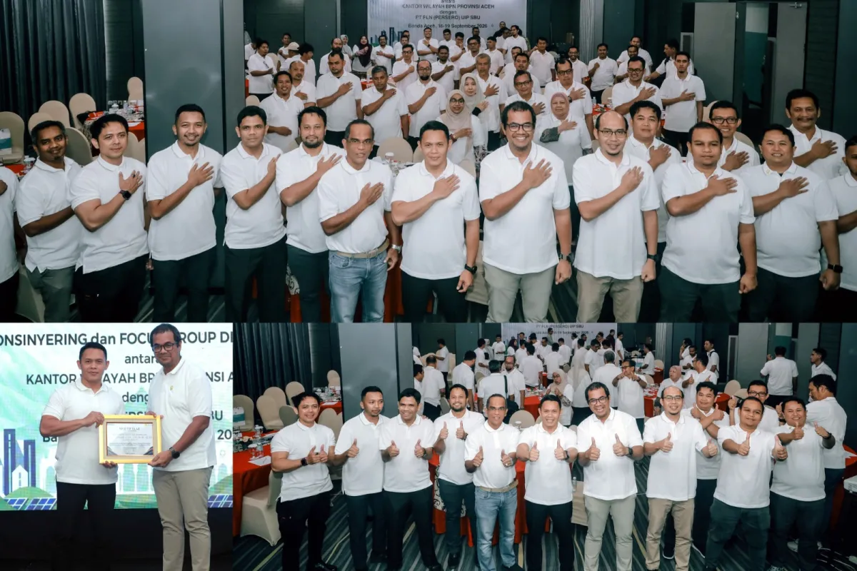 BPN Aceh dan PLN Perkuat Sinergi Percepatan Sertipikasi dan Pengamanan Aset