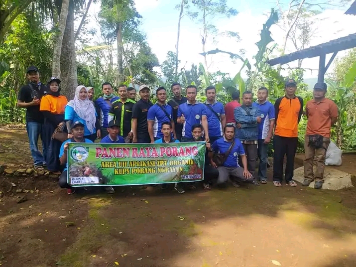 Demo LMDH Tani Maju, KUPS Porang Ngrayun dan Gerakan Milenial LMDH 