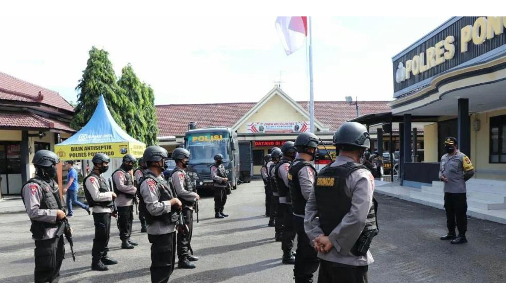 Apel Siaga Kesiapan Pengamanan Arus Mudik Dan Balik Lebaran 2020