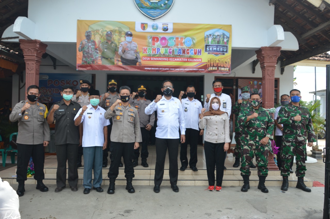 Forkompinda Ponorogo Launching Kampung Tangguh