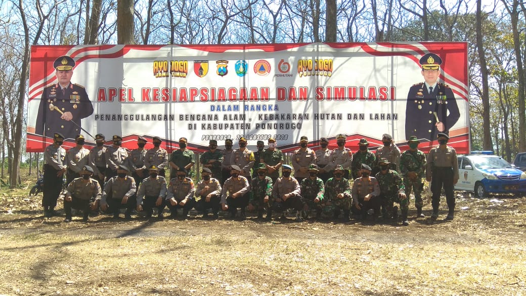 Apel dan Kesiapsiagaan Polres Ponorogo 