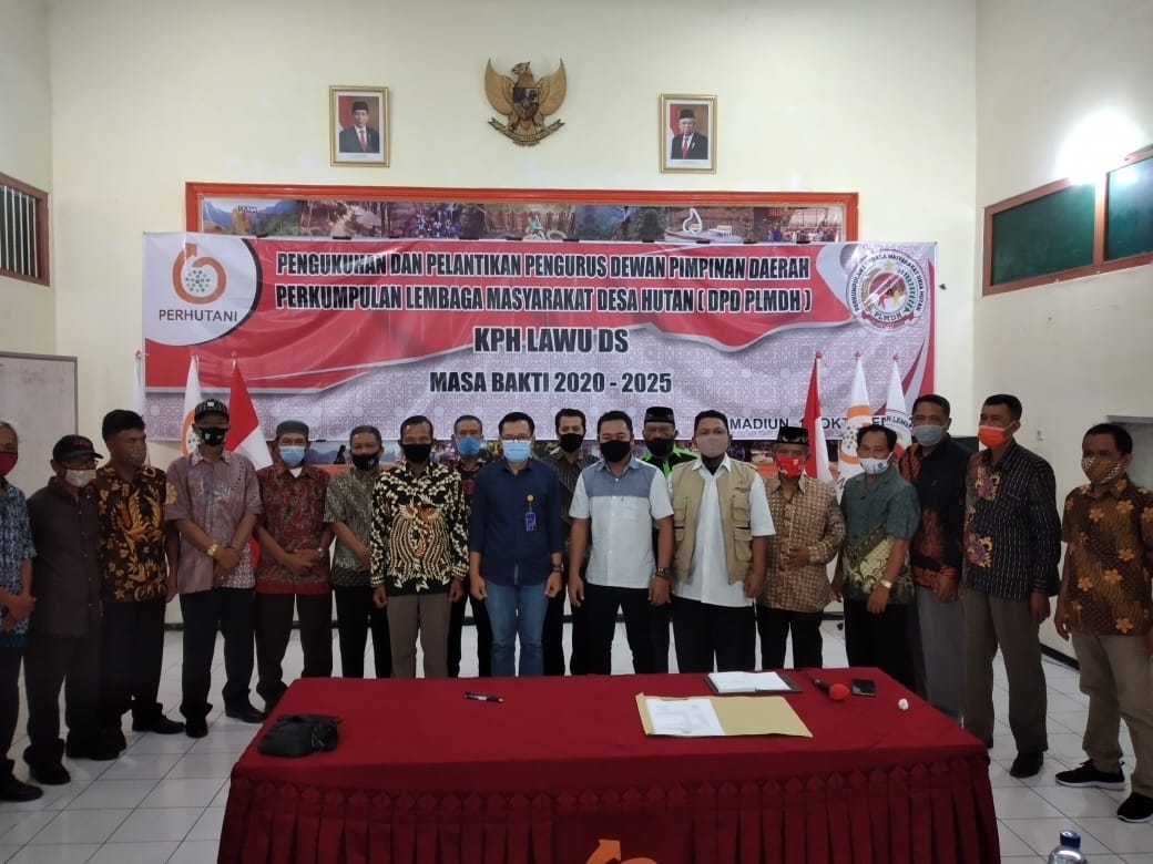  Pelantikan DPD PLMDH KPH Lawu DS masa bakti 2020 – 2025 