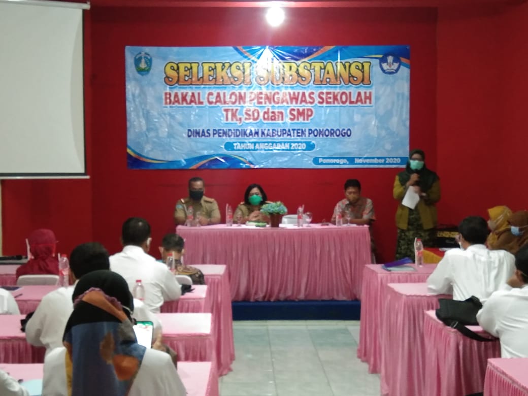 Selekso Bakal Calon Pengawas Sekolah