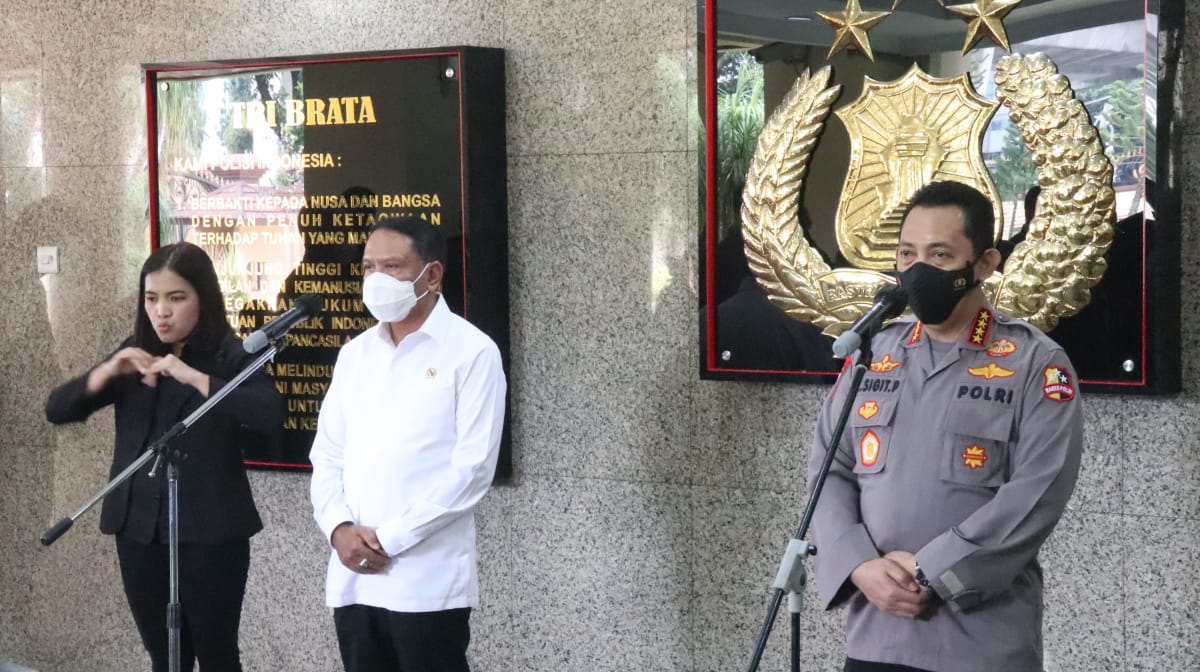 Disambangi Menpora, Kapolri Bahas Kegiatan Olahraga Bisa Terlaksana