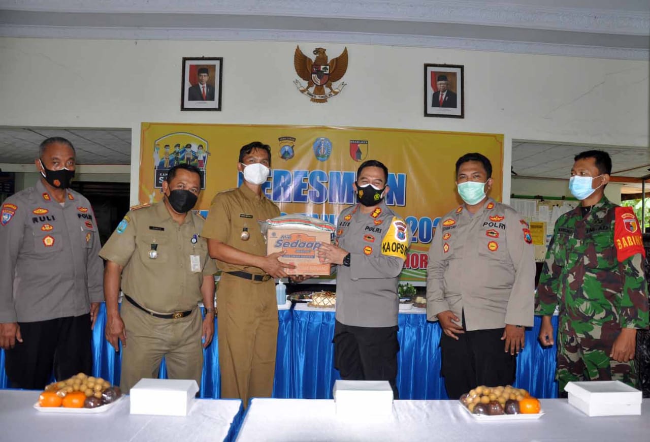 Kapolres Ponorogo Resmikan Kampung Tangguh Semeru Banyudono