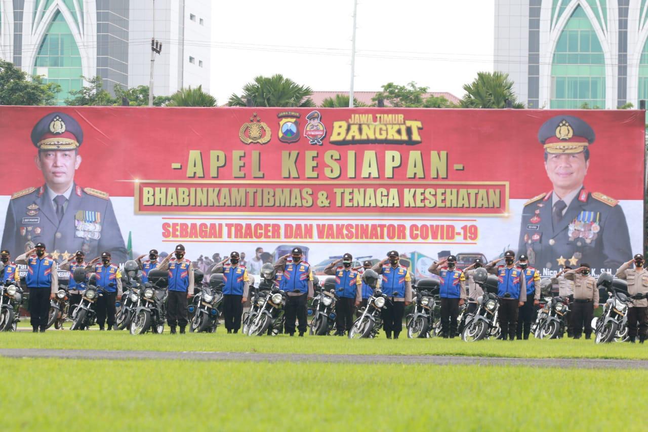 PPKM Mikro, Polda Jatim Kerahkan 6. 043 Personil Babinkamtibmas