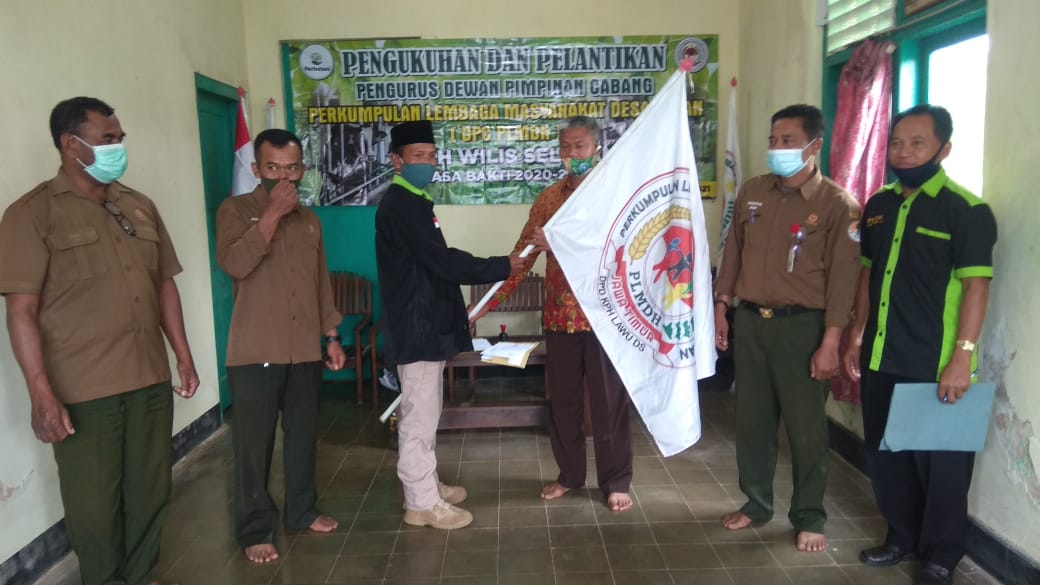 Sah, Pengurus PLMDH BKH Wilis Selatan Dilantik  DPD LMDH