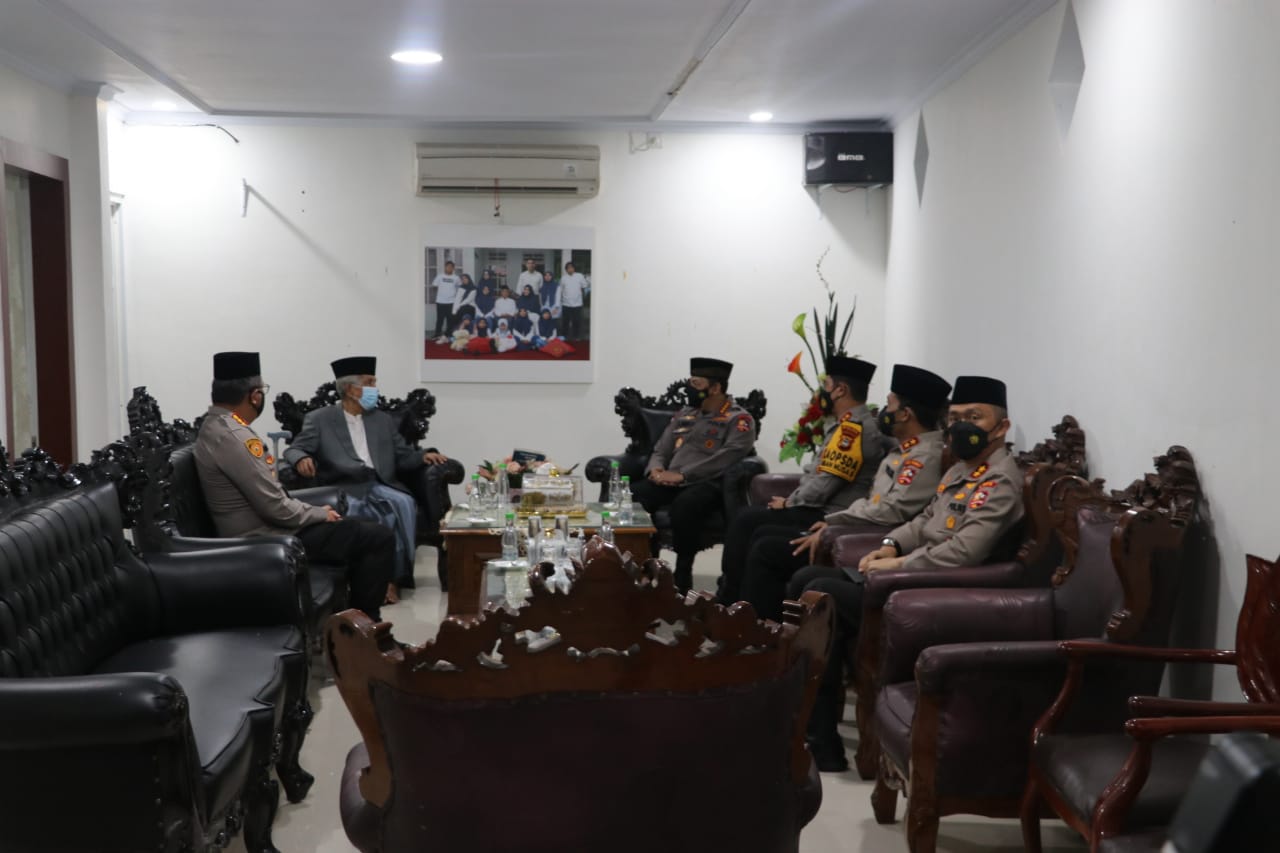 Sowan ke Ketua MUI Sulsel, Kapolri Minta Dukungan Ulama