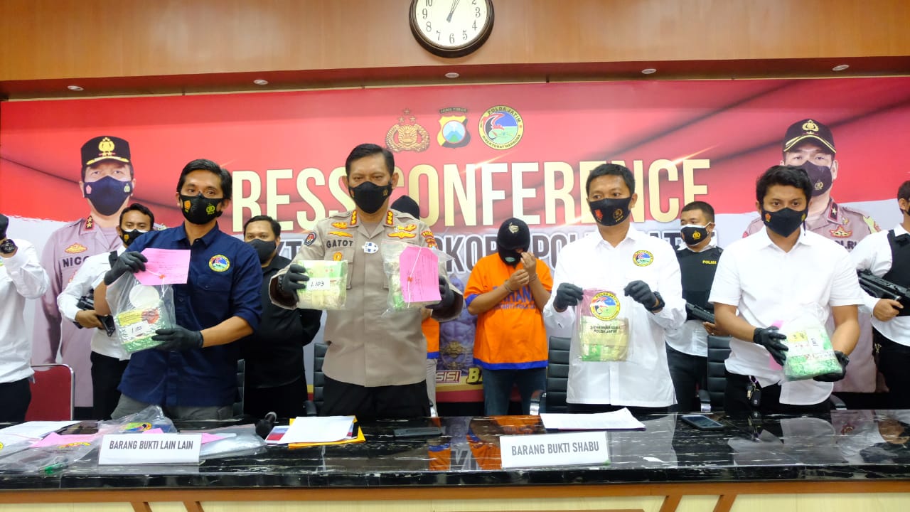 Peredaran Narkoba Seberat 6 Kilo Dibongkar Ditresnarkoba Polda Jatim