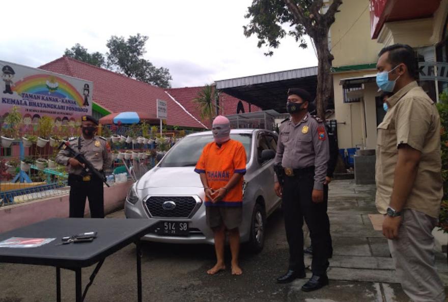 Reskrim Polres Ponorogo Meringkus Pelaku Penggelapan Sewa Mobil