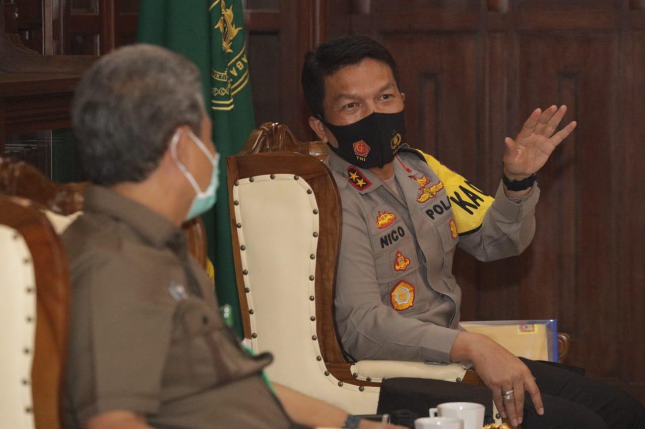 Kolaborasi Kapolda Dan Ketua Pengadilan Tinggi, Ini Yang Dibahas
