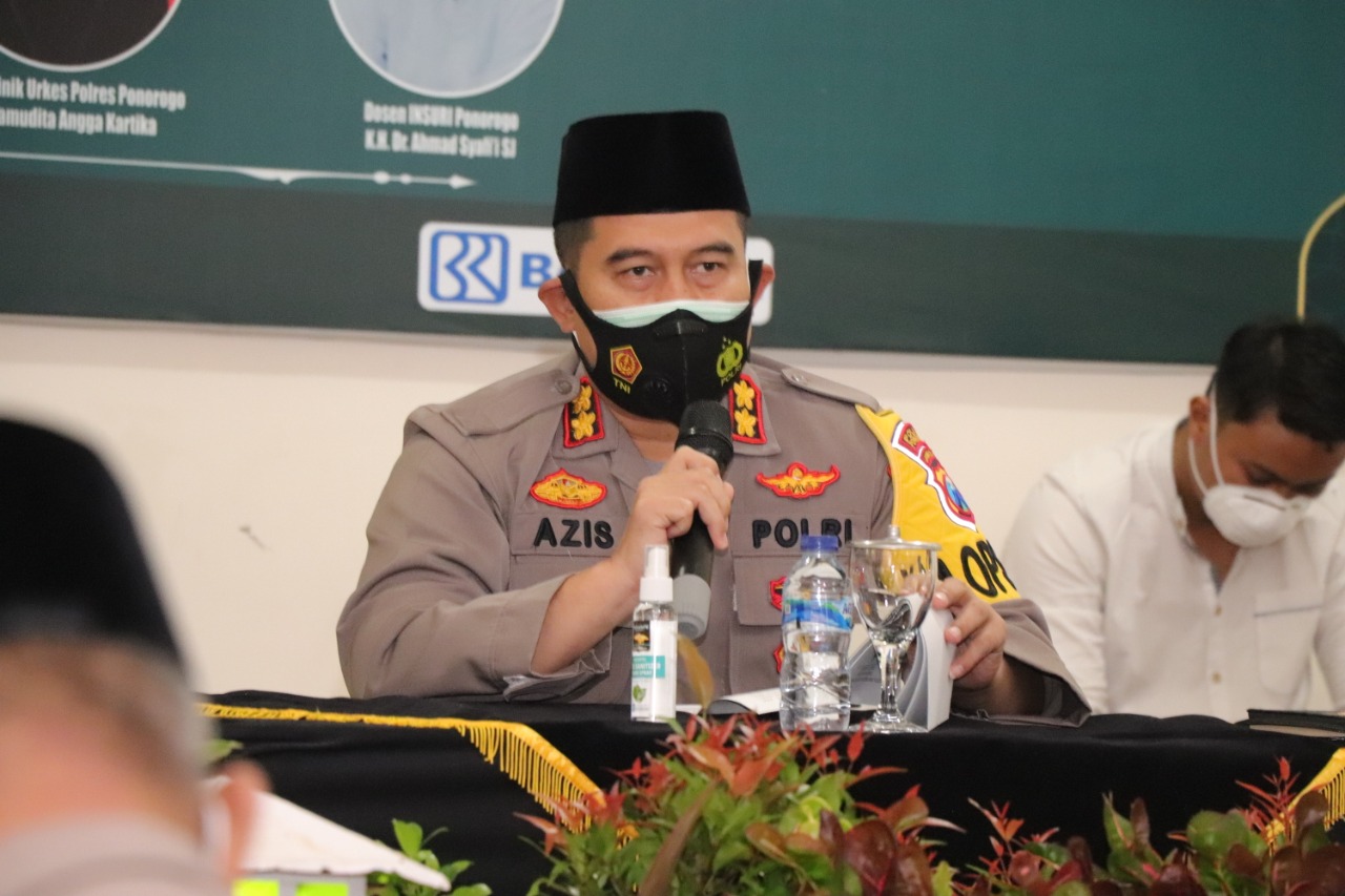 Kapolres Ponorogo AKBP Mochamad Nur Azis, S.H, S.I.K., M.Si