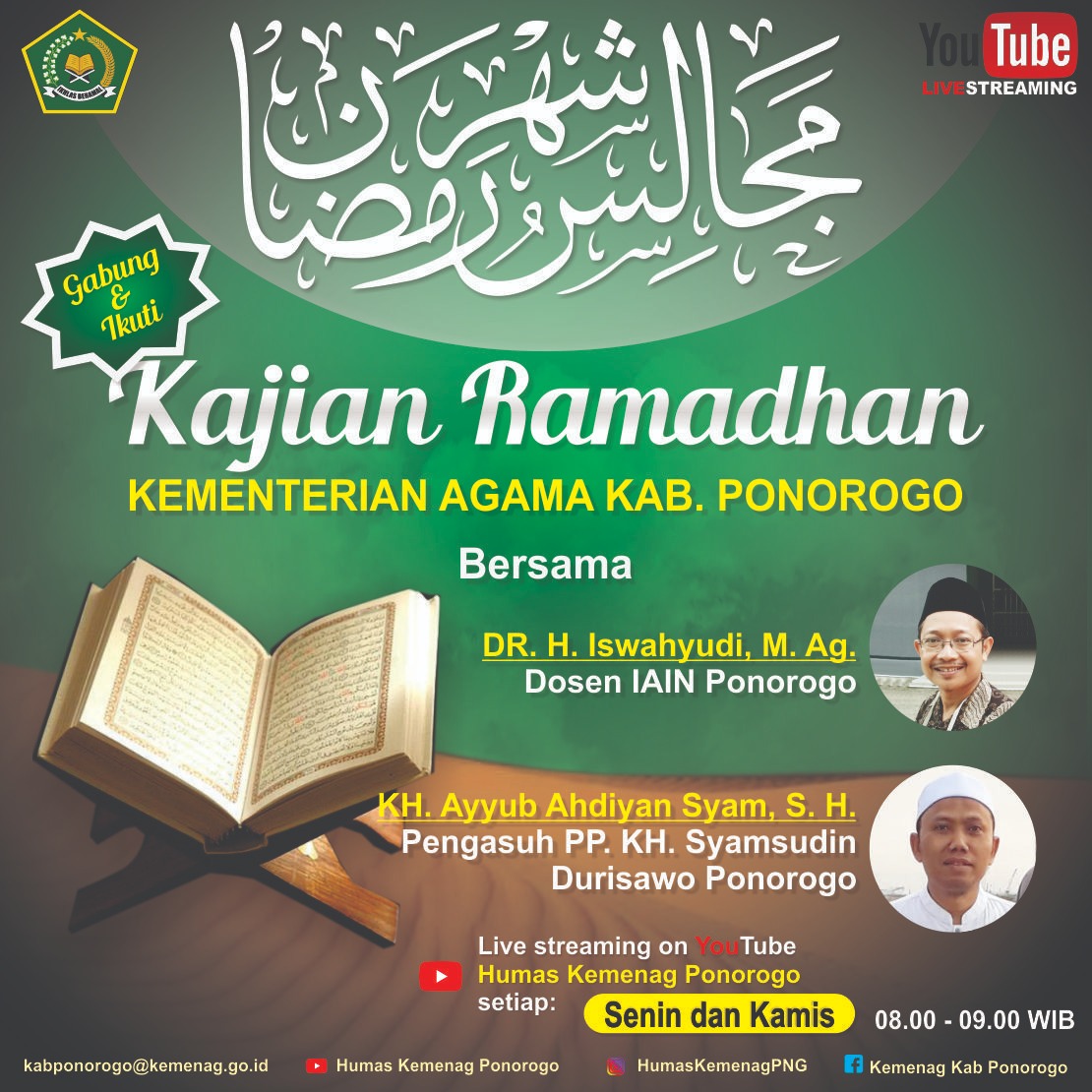 Kajian Ramadhon 1442 H