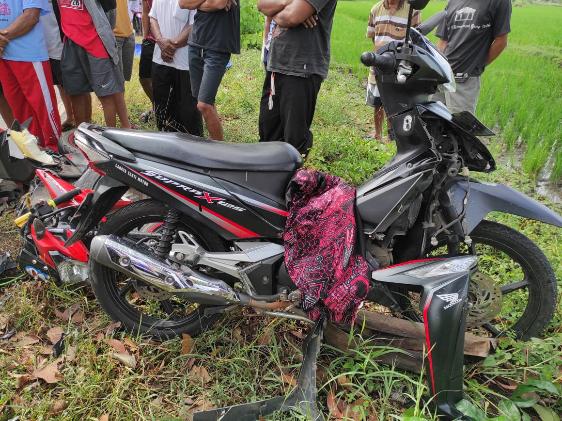 TKP kecelakaan di Km 14 - 15 Ponorogo - Wonogiri